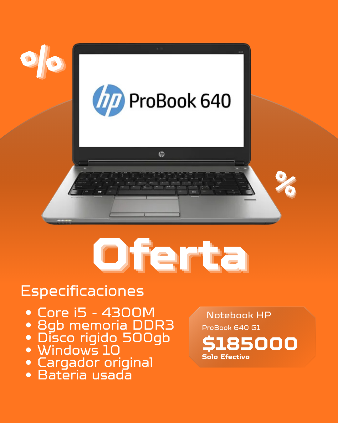 Oferta - Notebook HP ProBook 640 G1